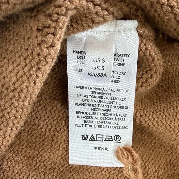 MAEVE by Anthropologie ,Size S ,Cozy Tan Turtleneck Sweater - Picture 14 of 17